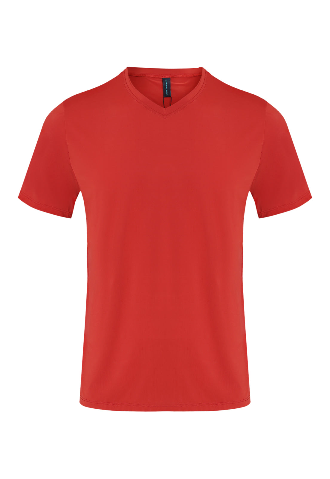 Luka Burnt Orange V-Neck UV 50 Men's T-shirt