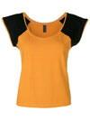 Bigua Yellow Mustard Plain Raglan-Sleeve T-Shirt