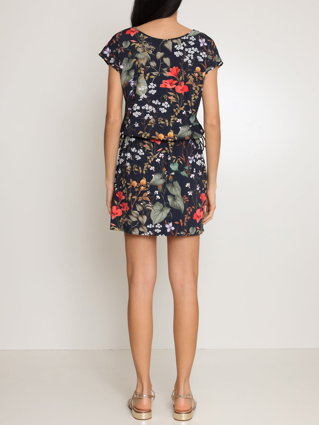 Krishna Floral-Print  Dress Orvalho
