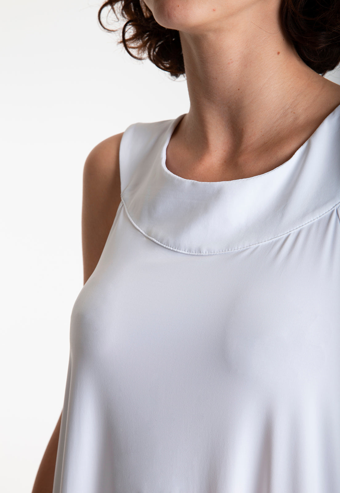 Manati White Midi Dress