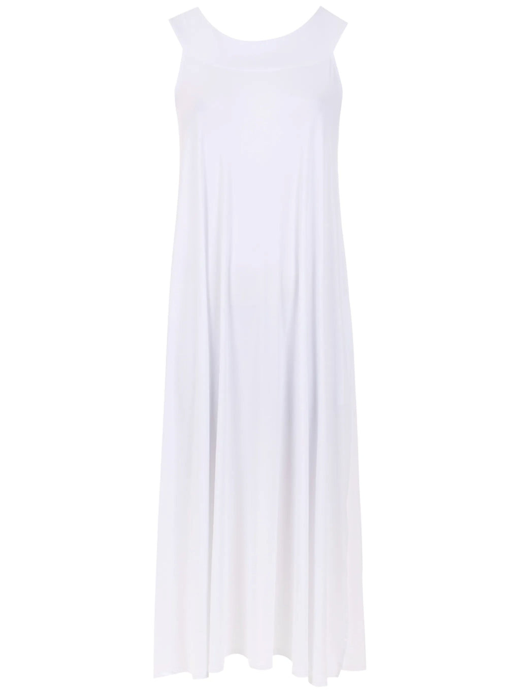 Manati White Midi Dress