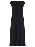 Tie Shift Midi Dress