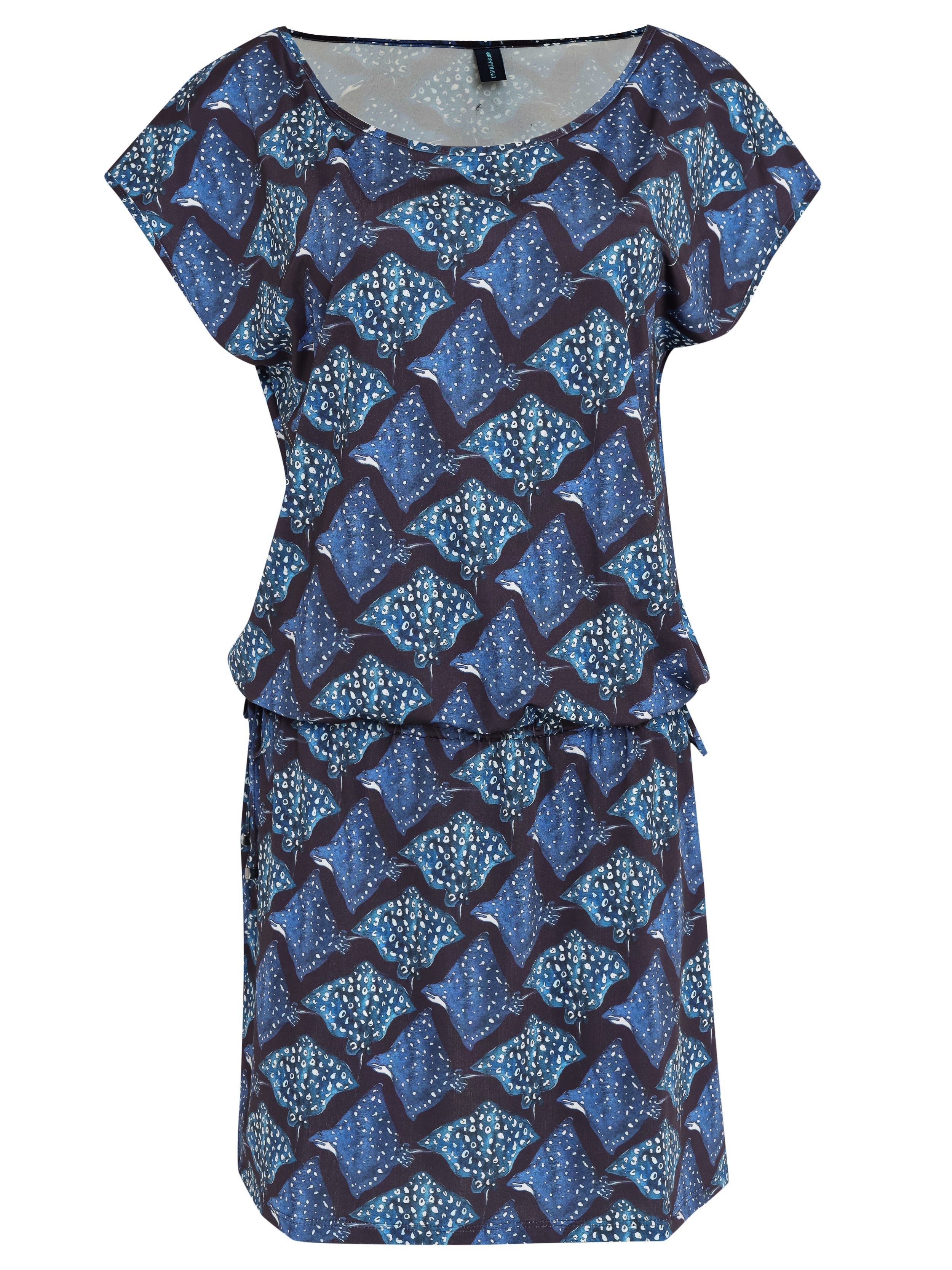 Shiva Stingrays-Print UV Dress