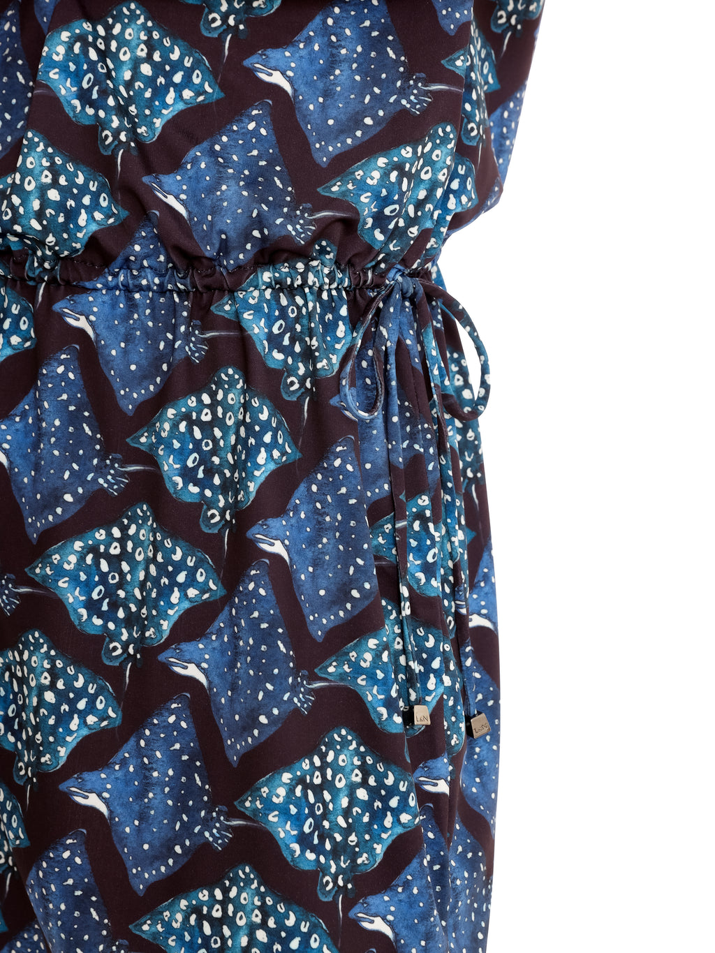 Shiva Stingrays-Print UV Dress