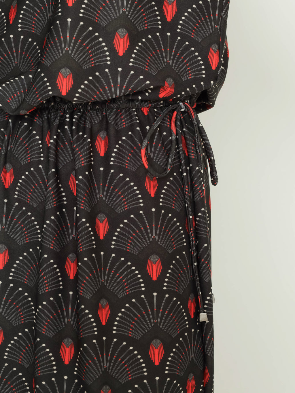 Krishna Abstracte-Print  Dress