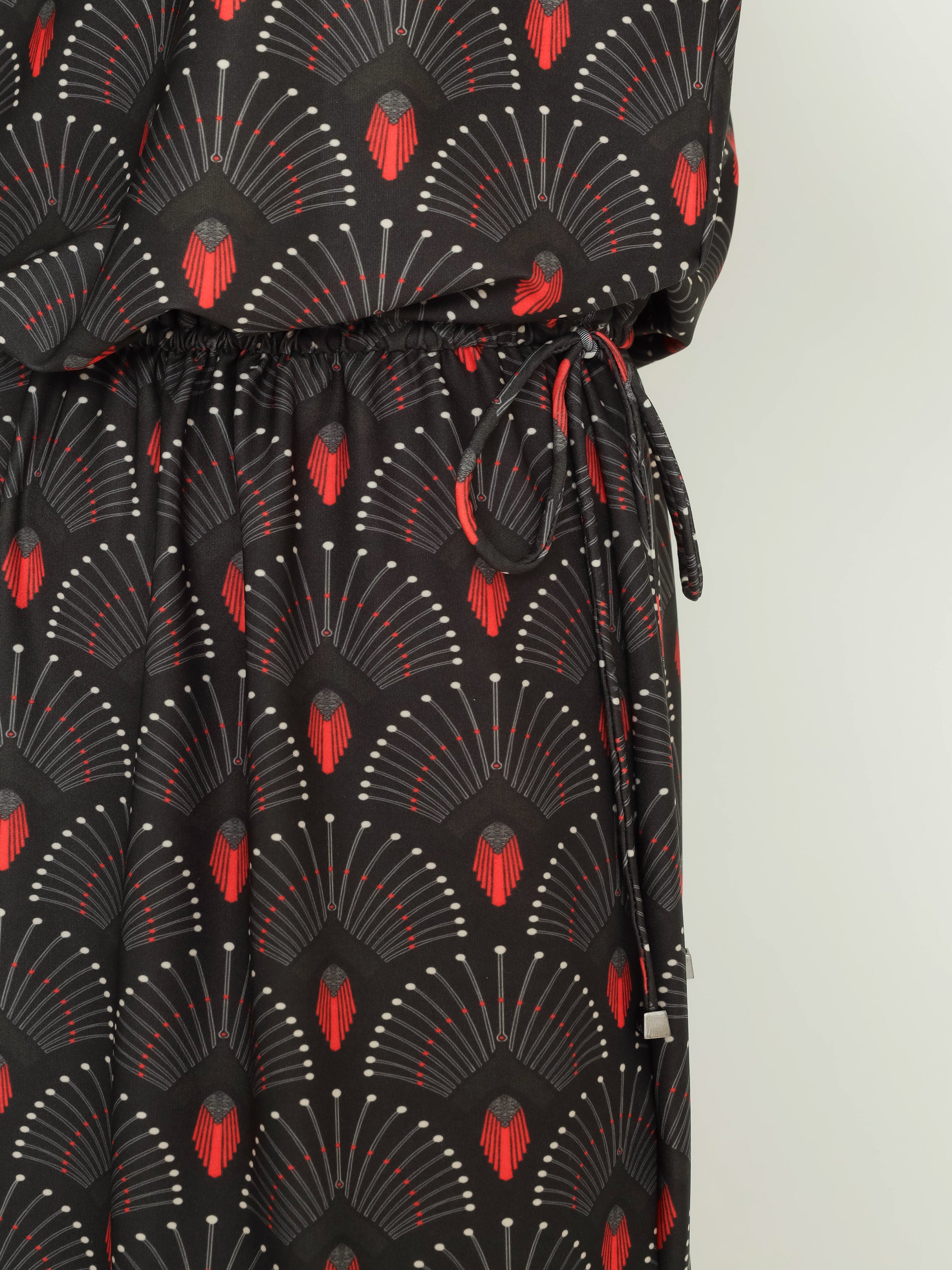 Krishna Abstracte-Print  Dress