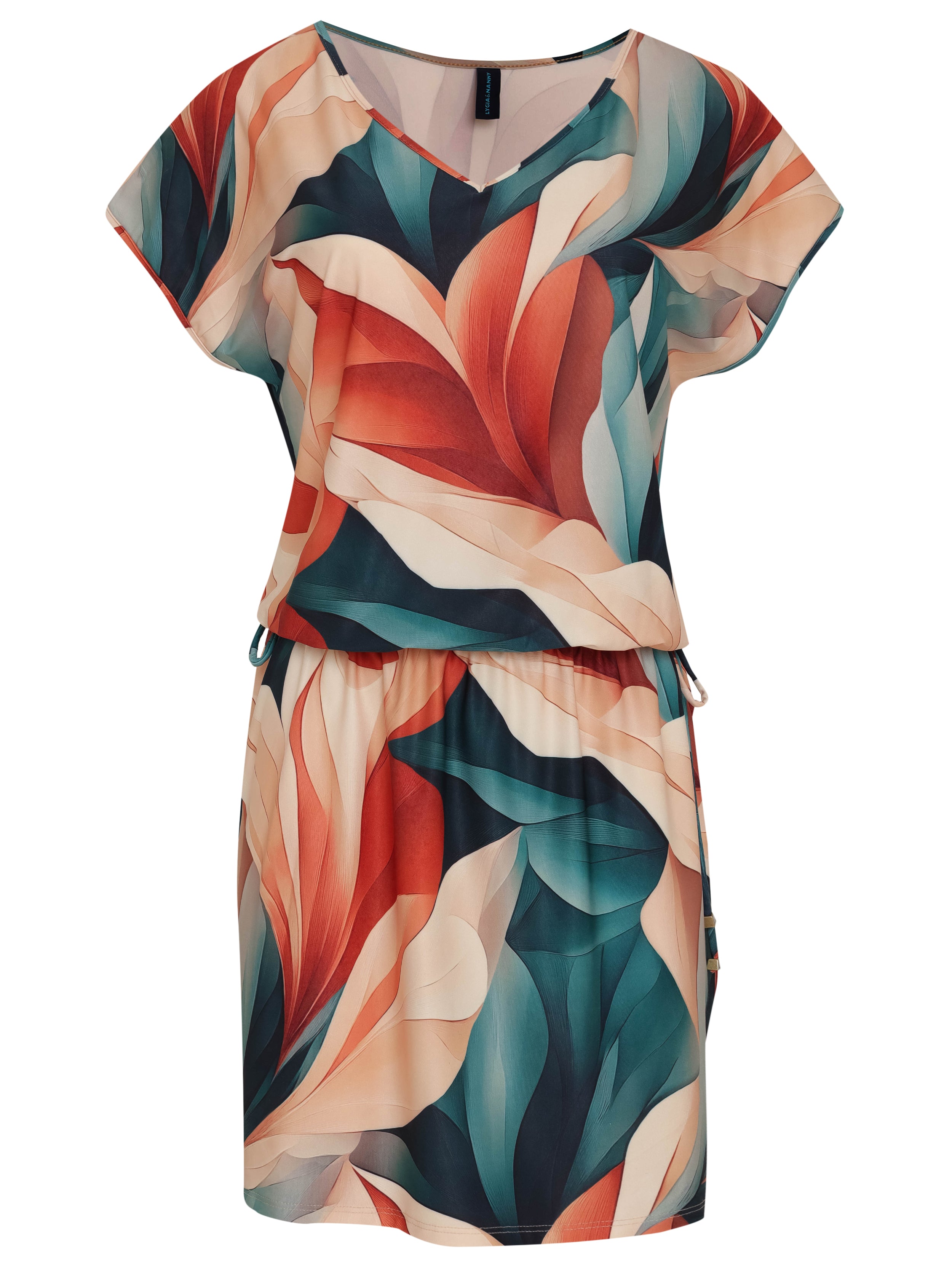 Krishna Foliage-Print  Dress