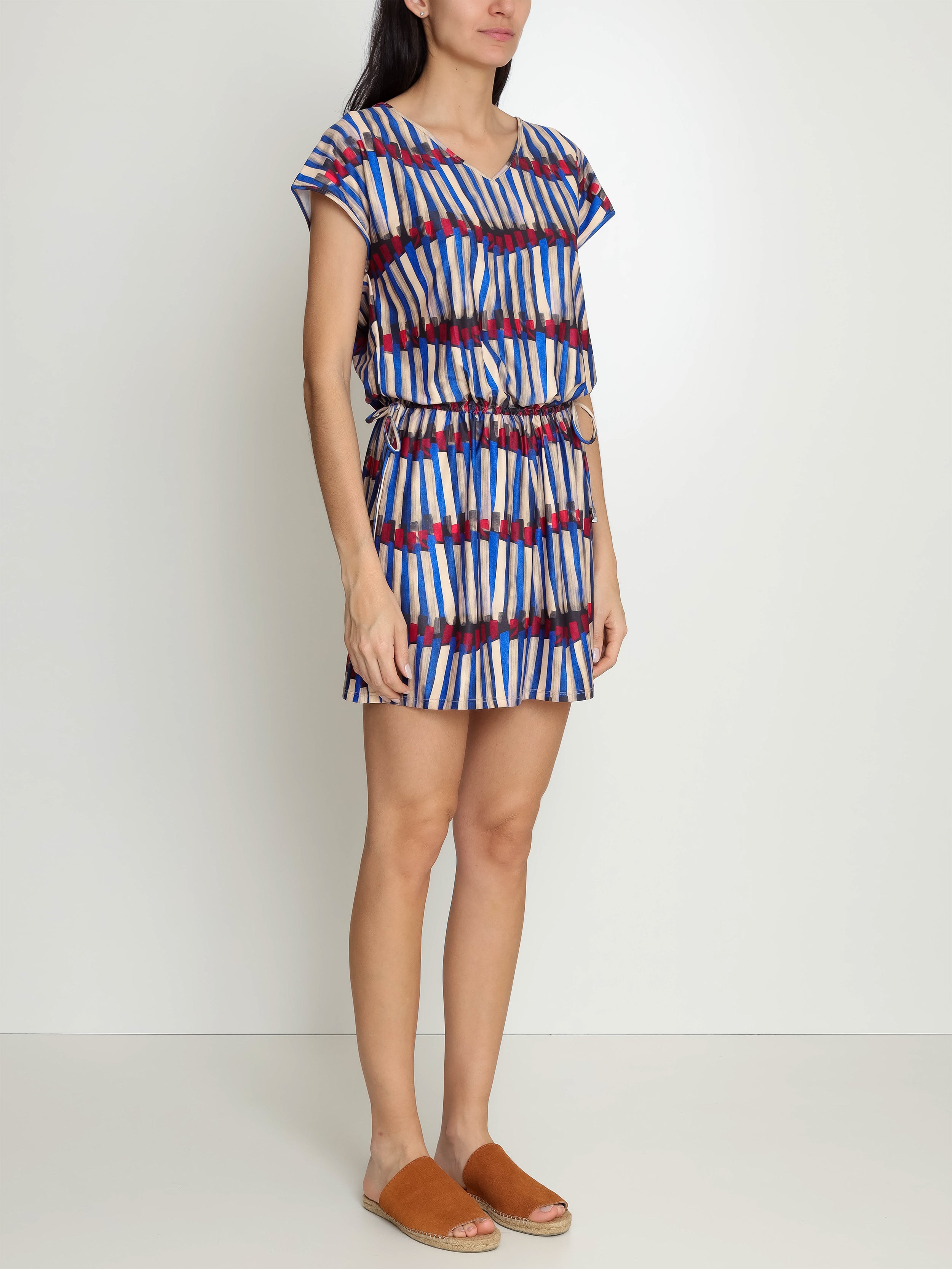 Krishna Graphic-Print Dress