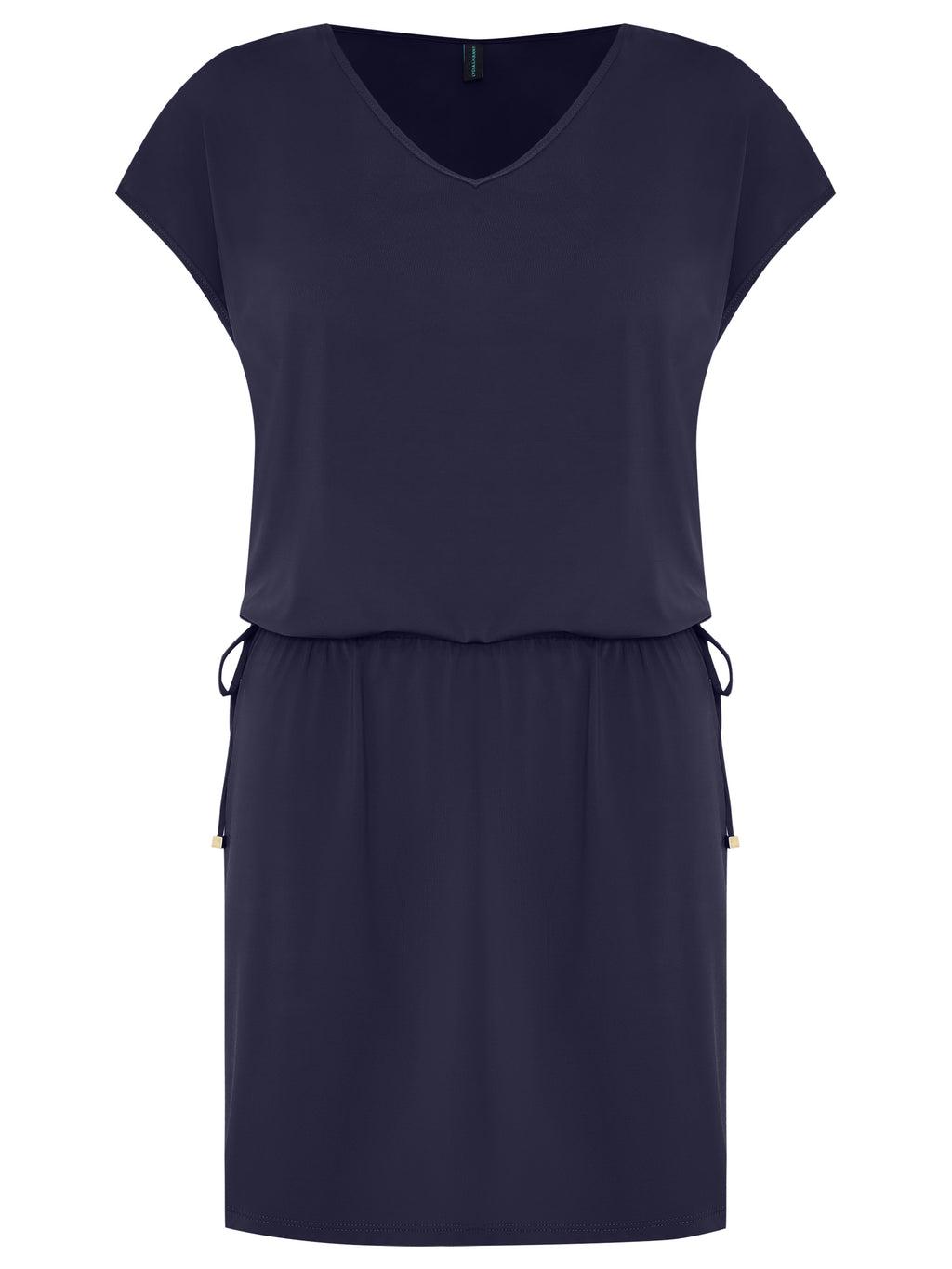 Krishna Blue Plain Dress