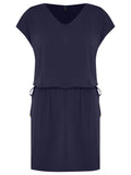 Krishna Blue Plain Dress
