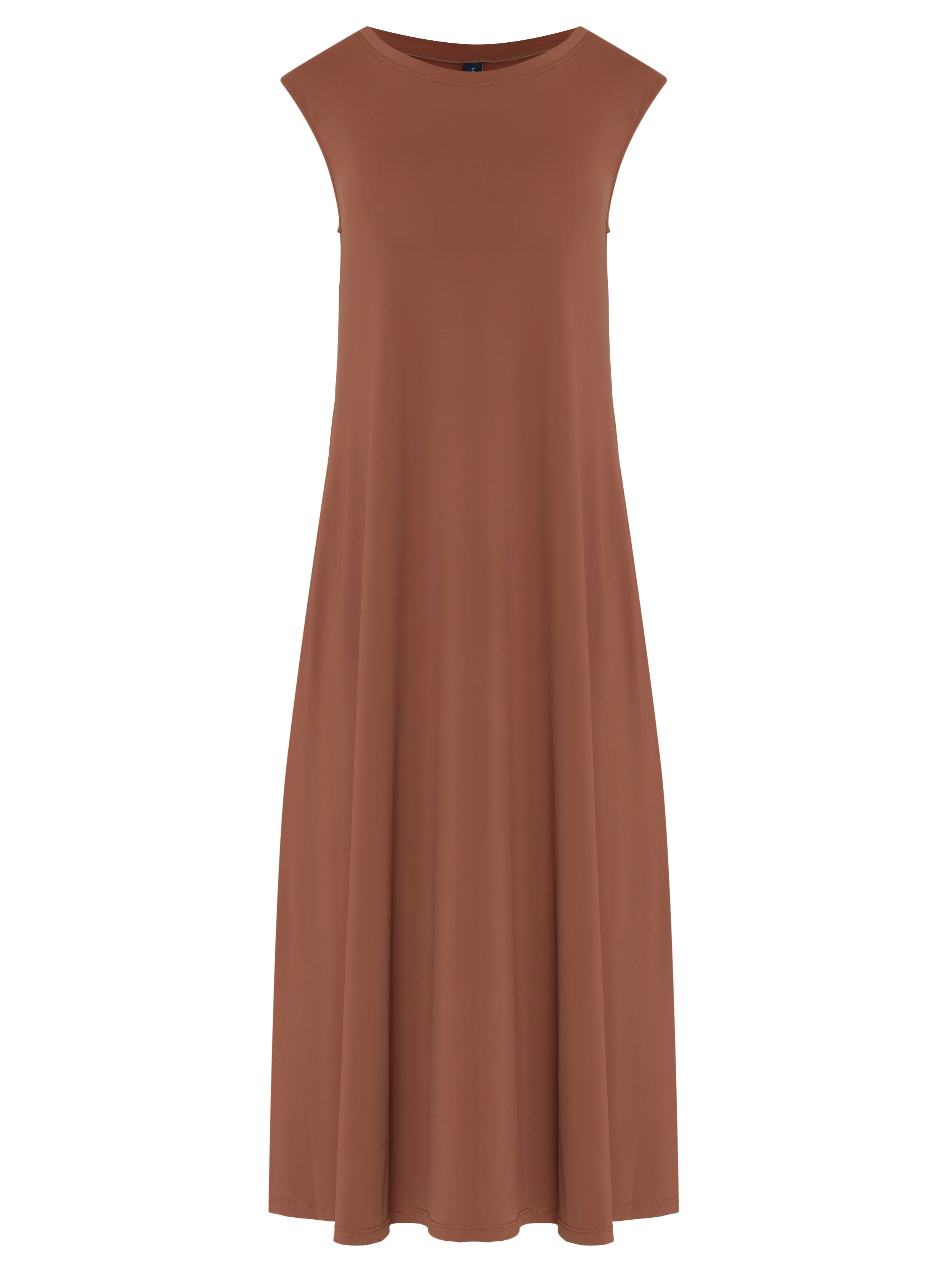 Tie Shift Midi Dress