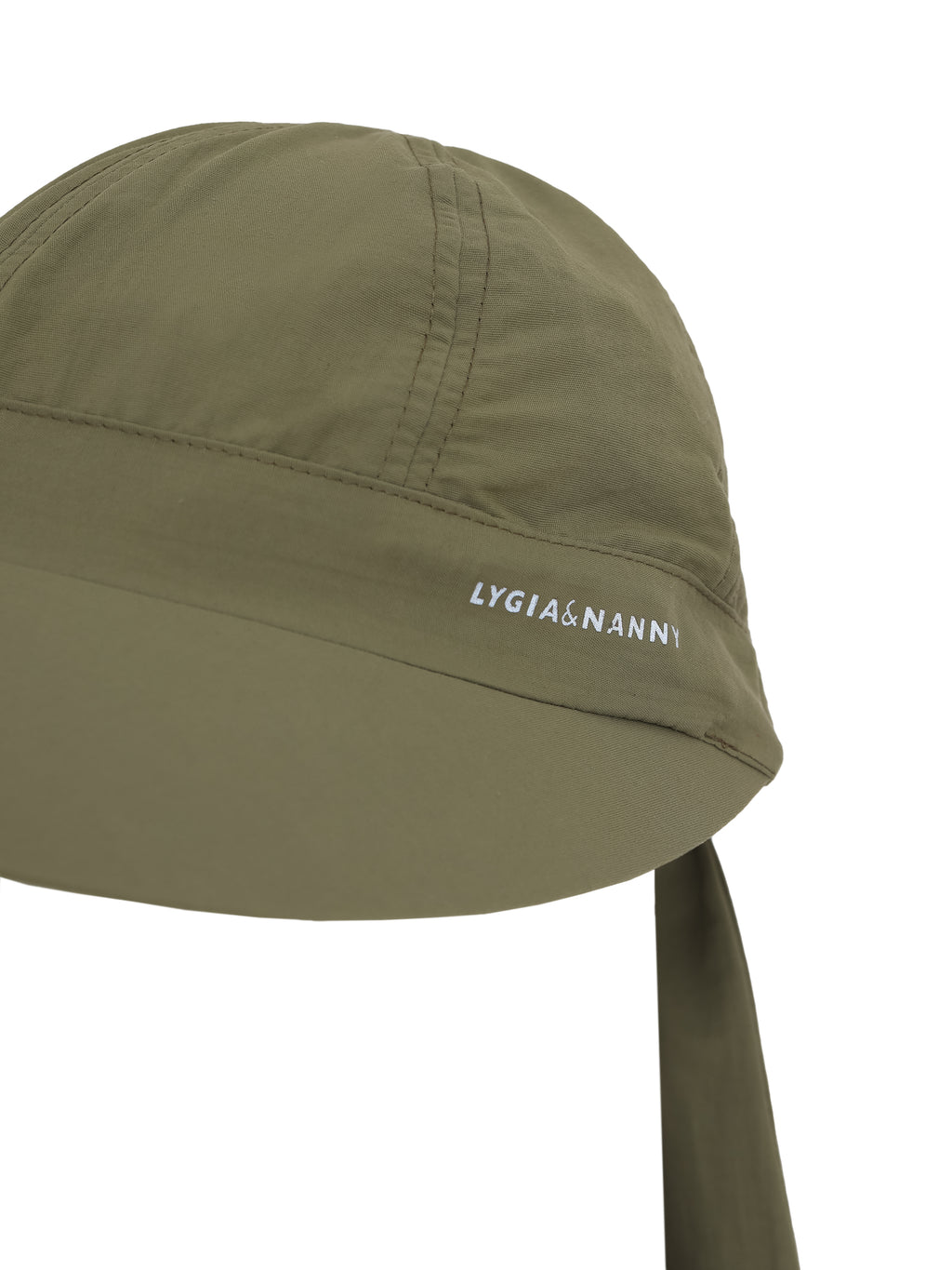 Buzios Light Green Neck-Tie Sun-Hat Cap