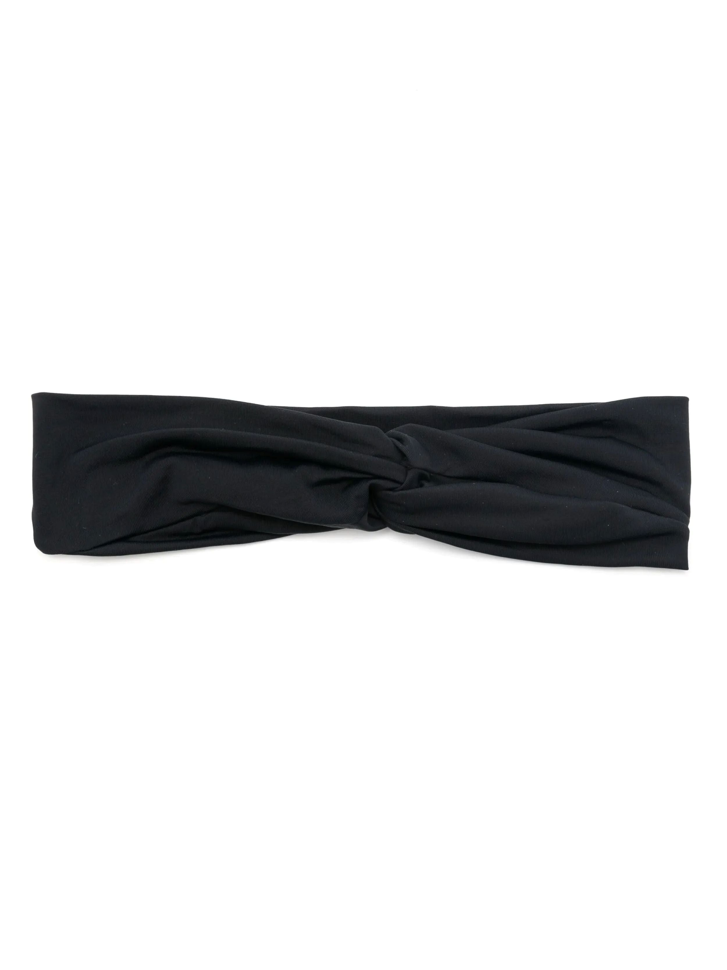 Bethania Black Plain Twisted Detail Head Band