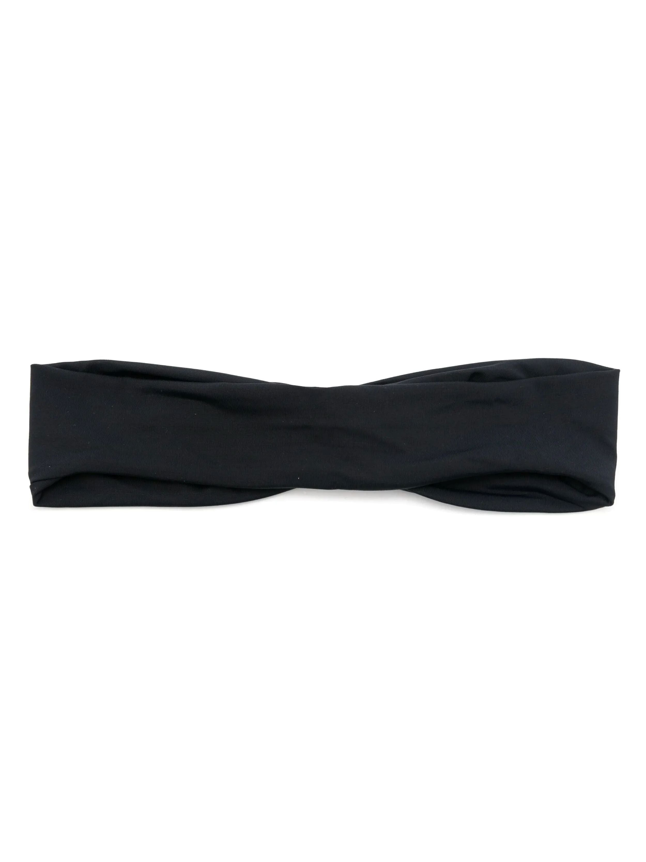Bethania Black Plain Twisted Detail Head Band
