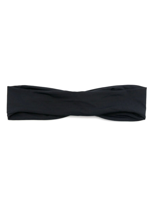 Bethania Black Plain Twisted Detail Head Band