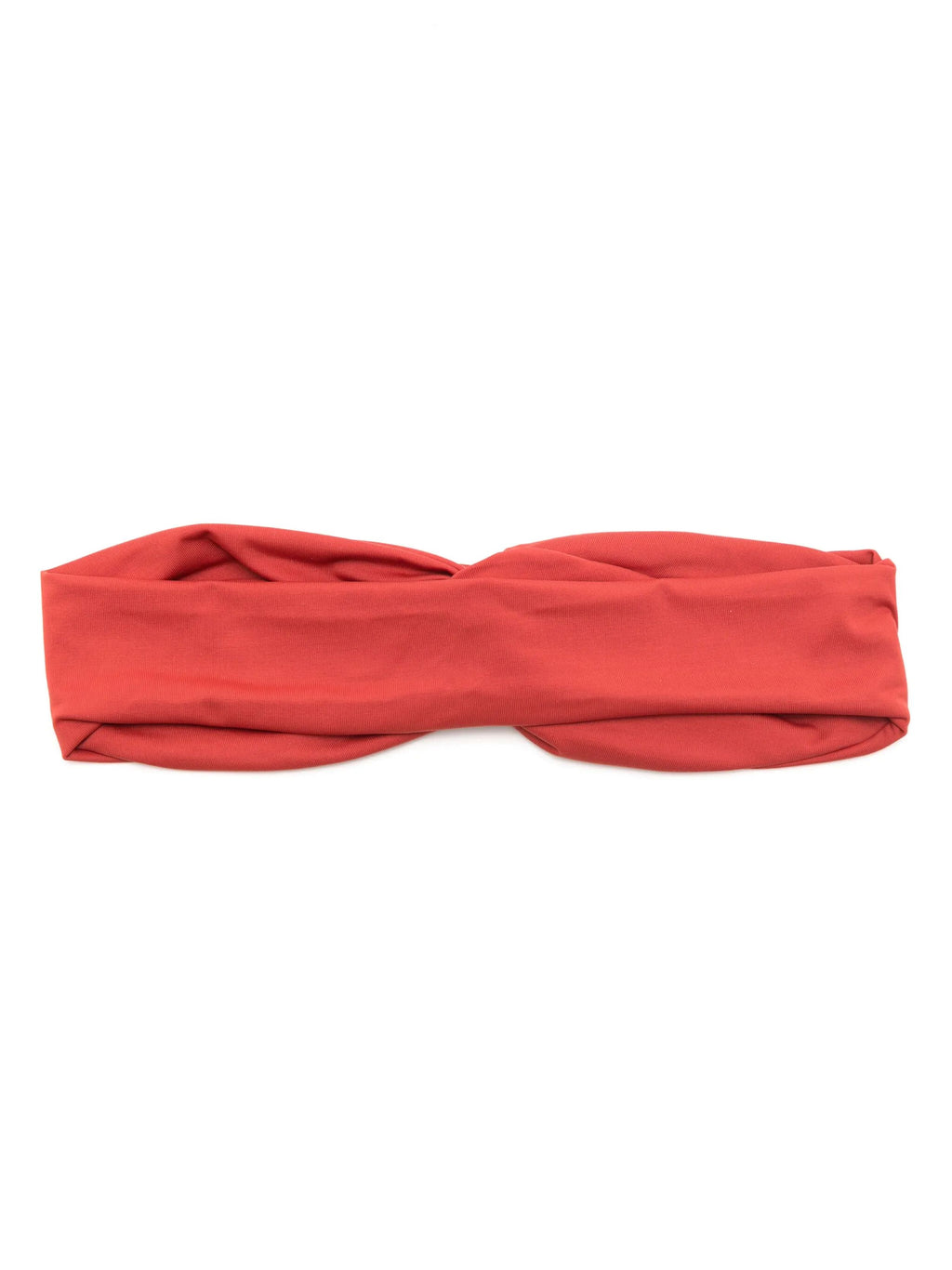 Bethania Red Plain Twisted Detail Head Band