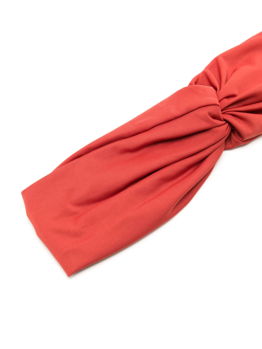 Bethania Red Plain Twisted Detail Head Band
