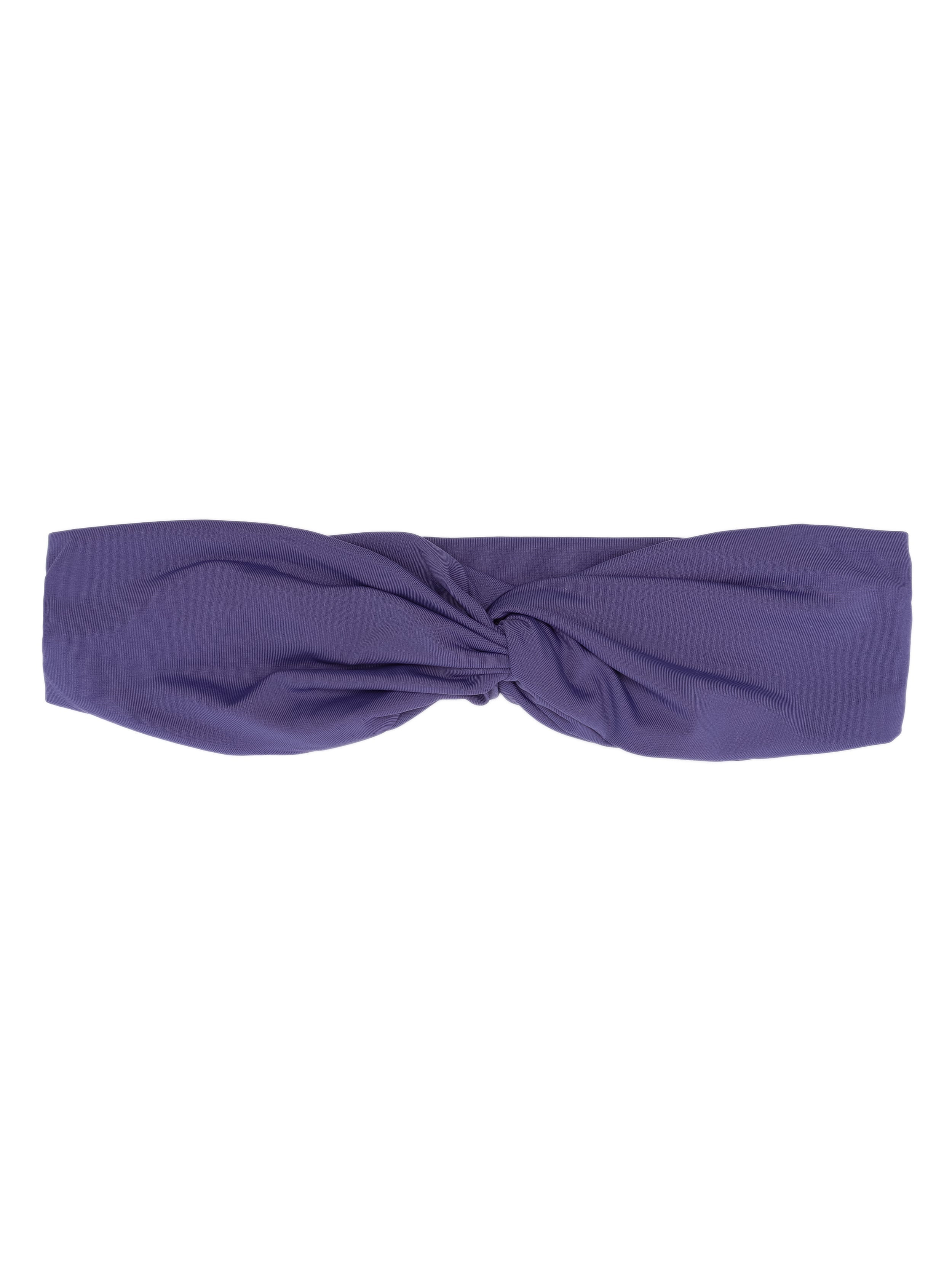 Bethania Purple Plain Twisted Detail Head Band