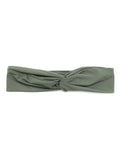 Bethania Green Plain Twisted Detail Head Band