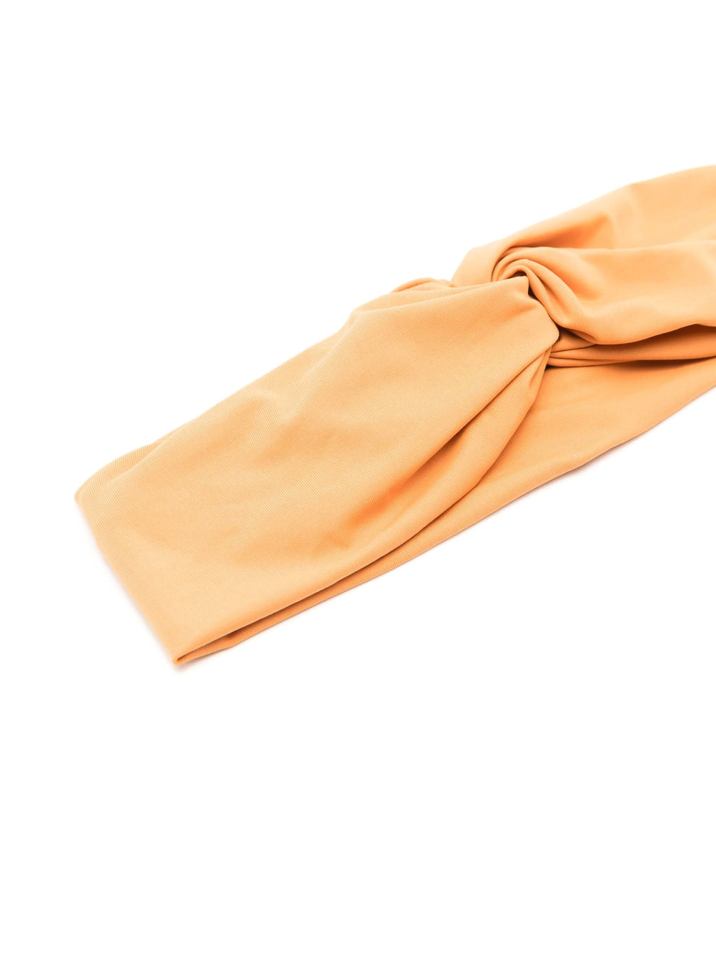 Bethania Orange Plain Twisted Detail Head Band