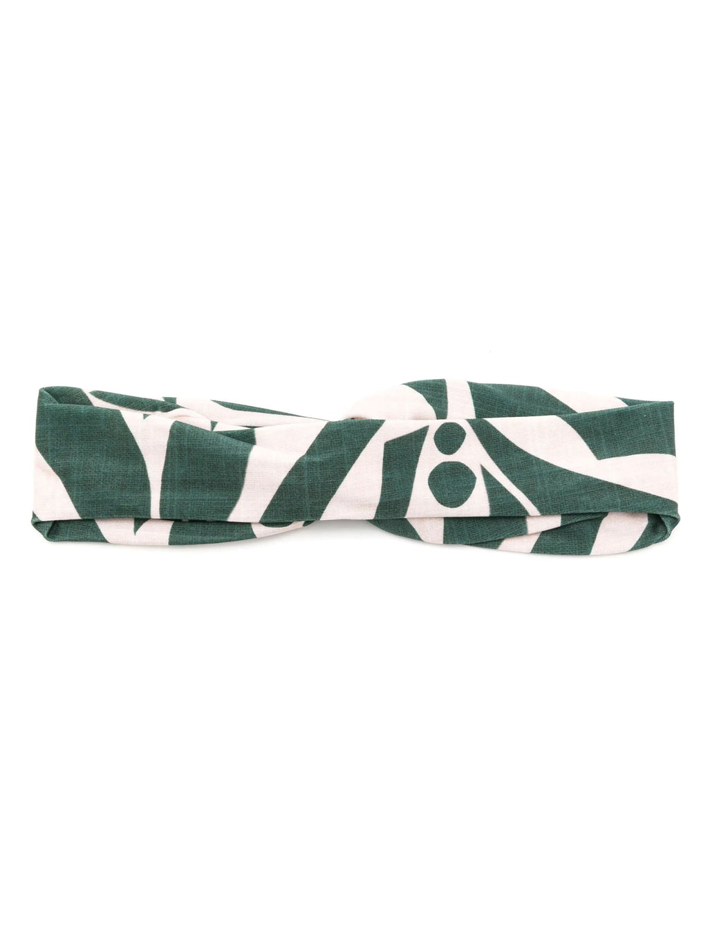 Bethania Abstracte-Print Twisted Detail Head Band