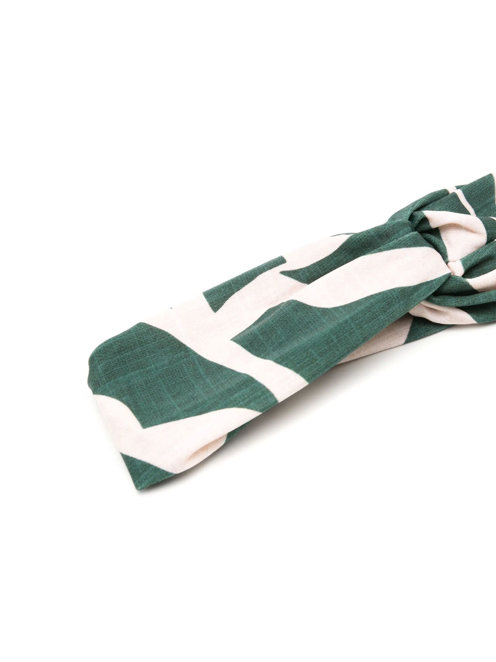 Bethania Abstracte-Print Twisted Detail Head Band