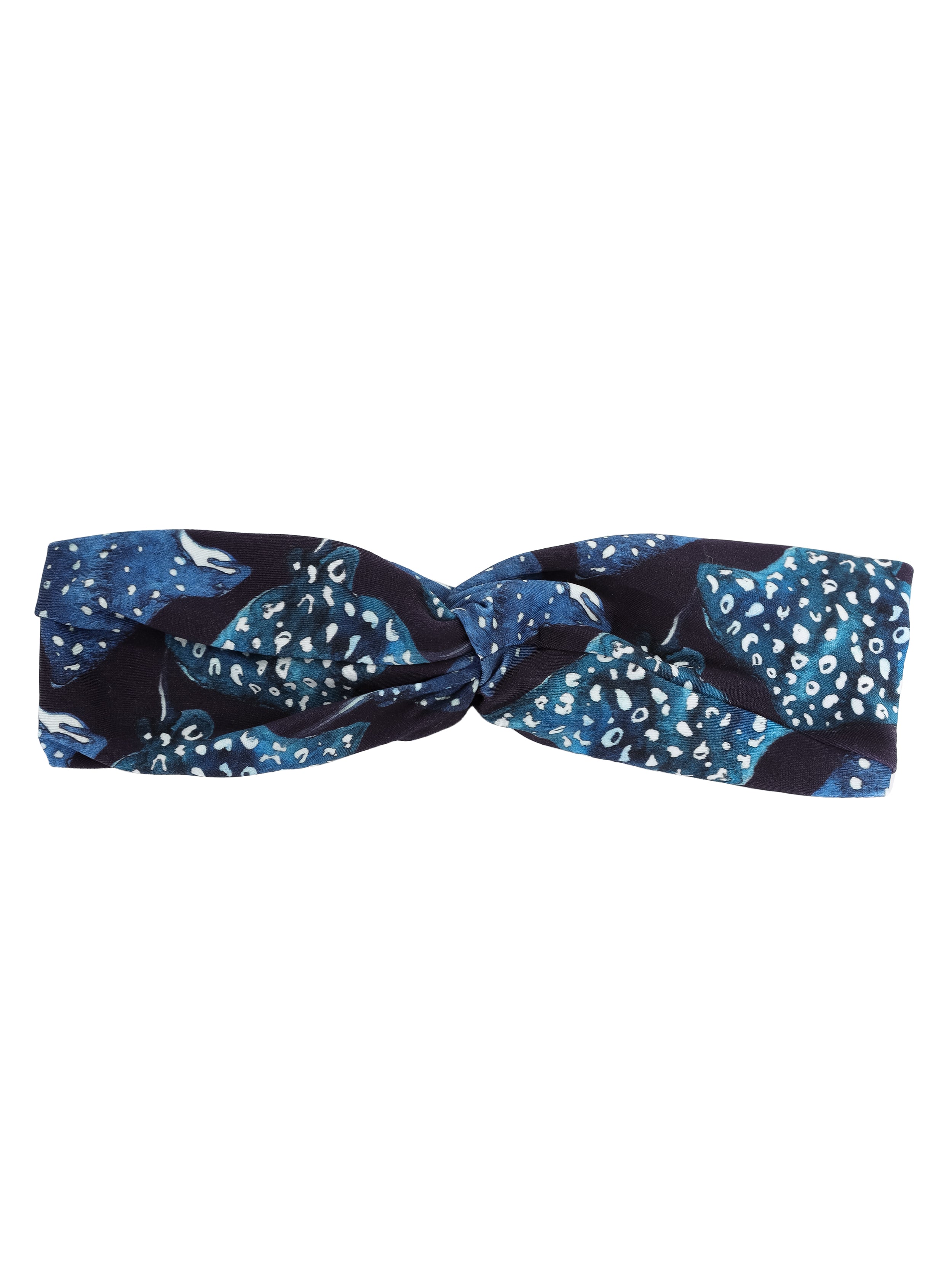 Bethania Stingrays-Print Twisted Detail Head Band