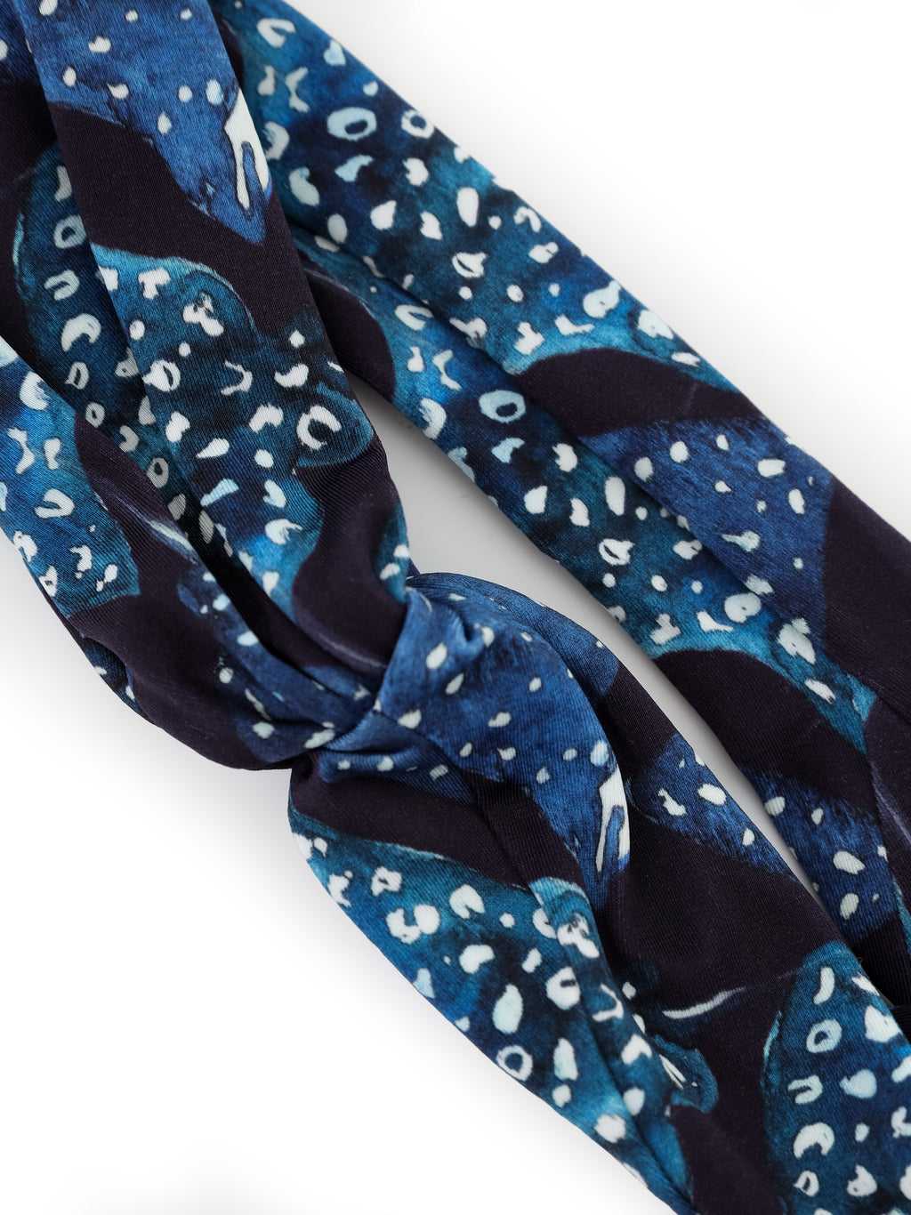 Bethania Stingrays-Print Twisted Detail Head Band