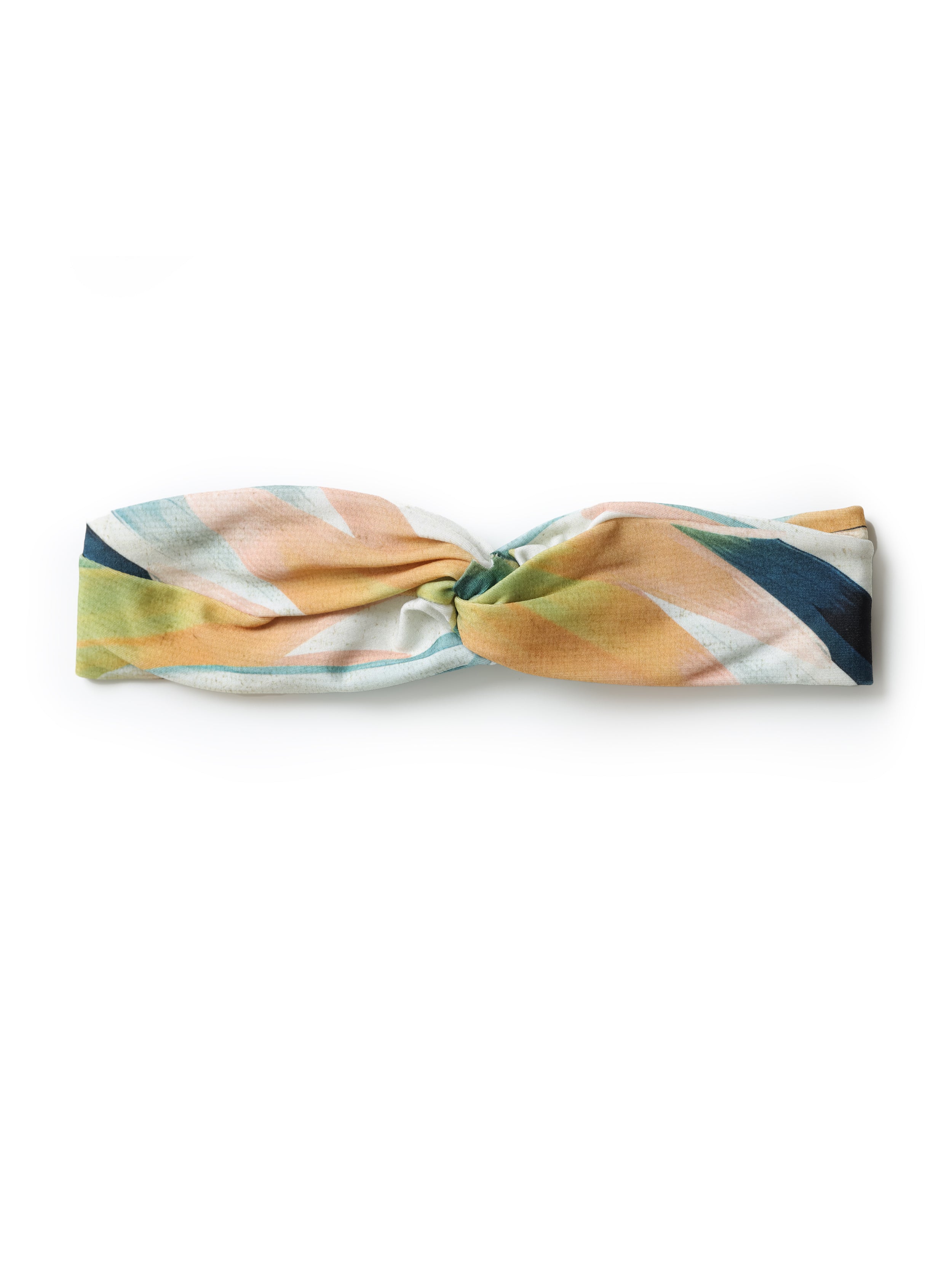 Bethania Foliage-Print Twisted Detail Head Band