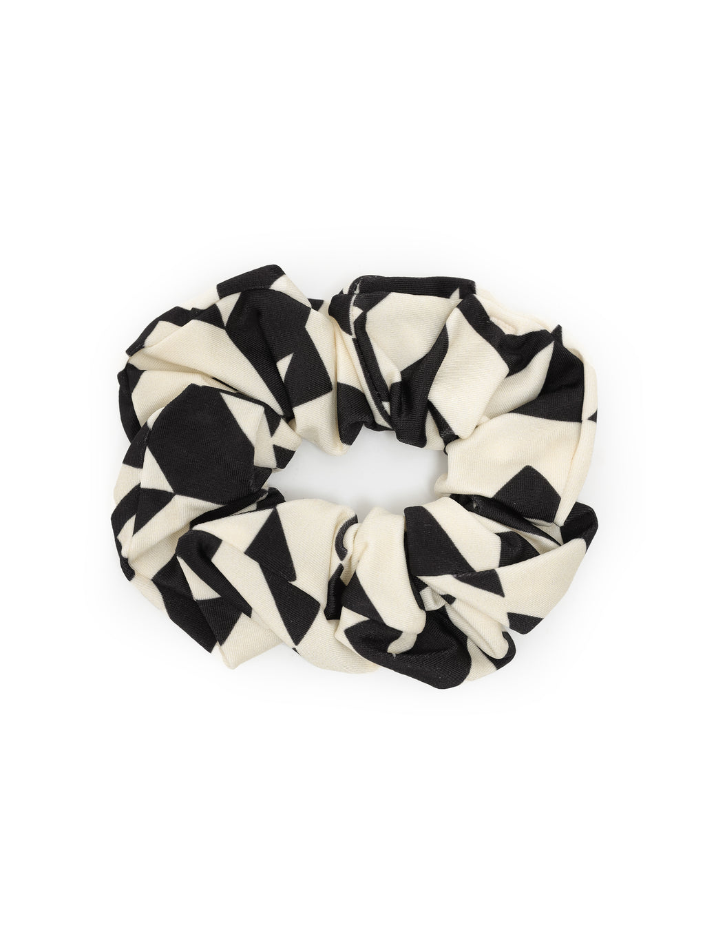 Lola Geometric-Print Scrunchie Hair