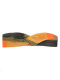 Bethania Abstracte-Print Twisted Detail Head Band