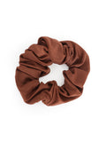 Lola Brown Plain Scrunchie Hair