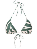 Hanna Abstracte-Print Triangle Bikini Top