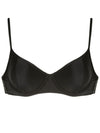 Fiji Black Plain Underwire-Cup Top