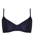 Fiji Blue Plain Underwire-Cup Top