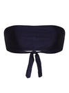 Bajja Blue Plain Strapless Bikini Top
