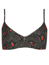Fiji Geometric-Print Underwire-Cup Top Cocar