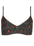 Fiji Geometric-Print Underwire-Cup Top Cocar