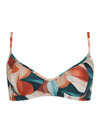 Fiji Foliage-Print Bikini Top Amazonas