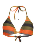 Iasmim Abstracte-Print Triangle Bikini Top