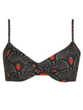 Cassis -Print Twisted Detail Bikini Top