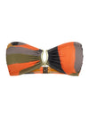 Mika Abstracte-Print Strapless Bikini Top Guaraci