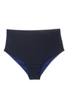 Violeta Blue Plain Hot Pant Bikini Bottoms