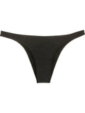 Nikita Black Plain High-Cut Bikini Bottoms