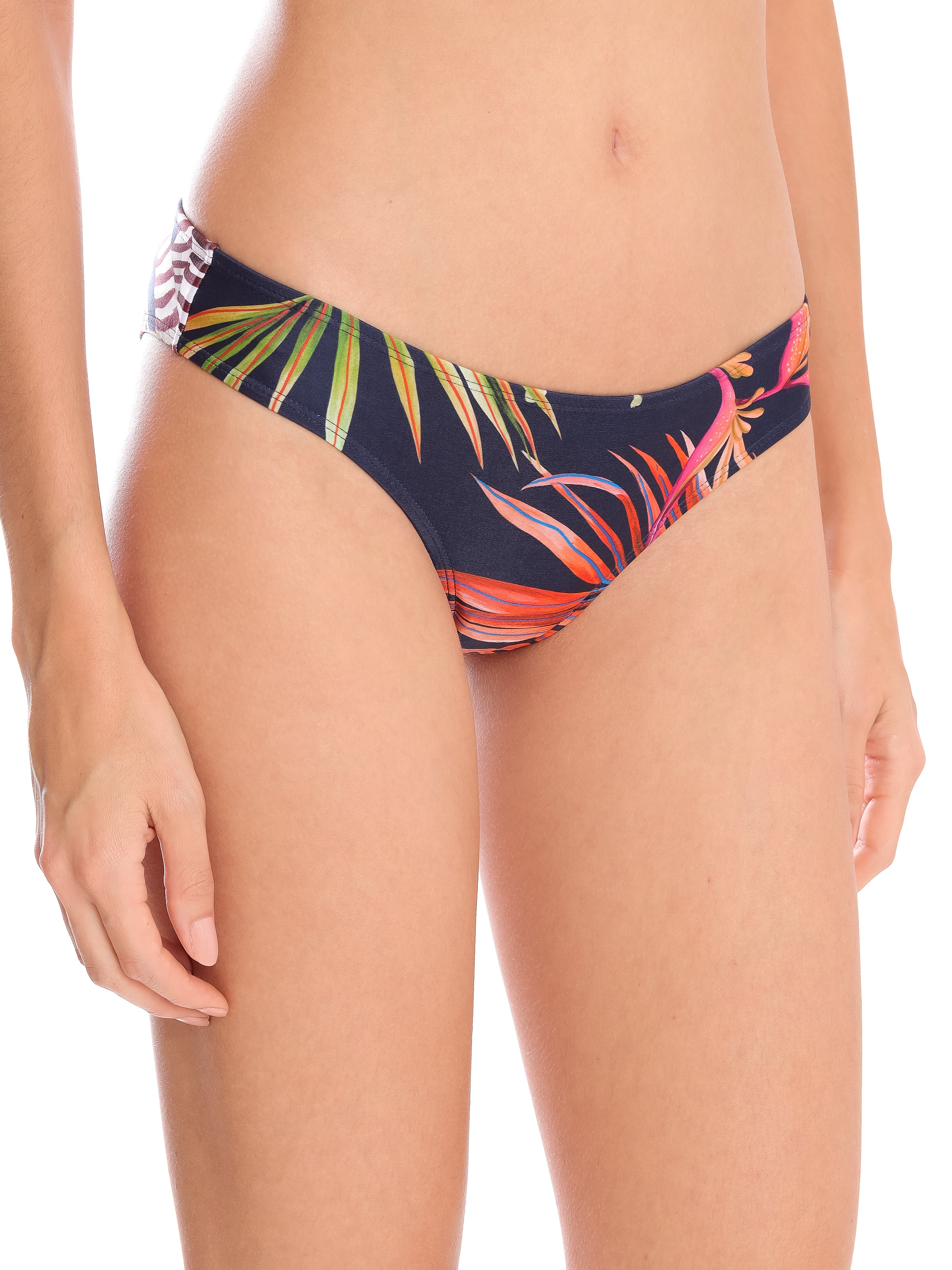Waikiki Foliage-Print  Bikini Bottoms