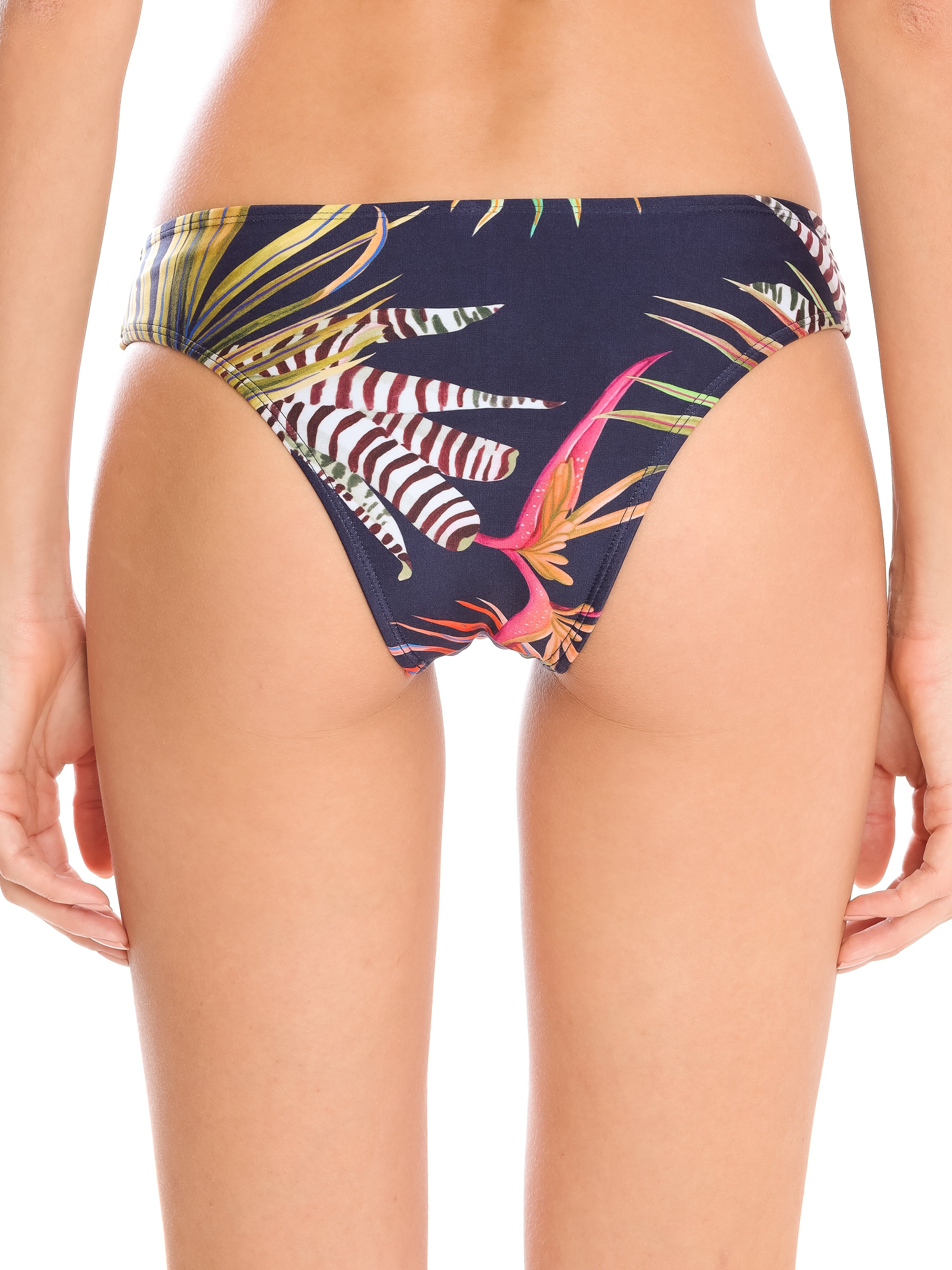 Waikiki Foliage-Print  Bikini Bottoms