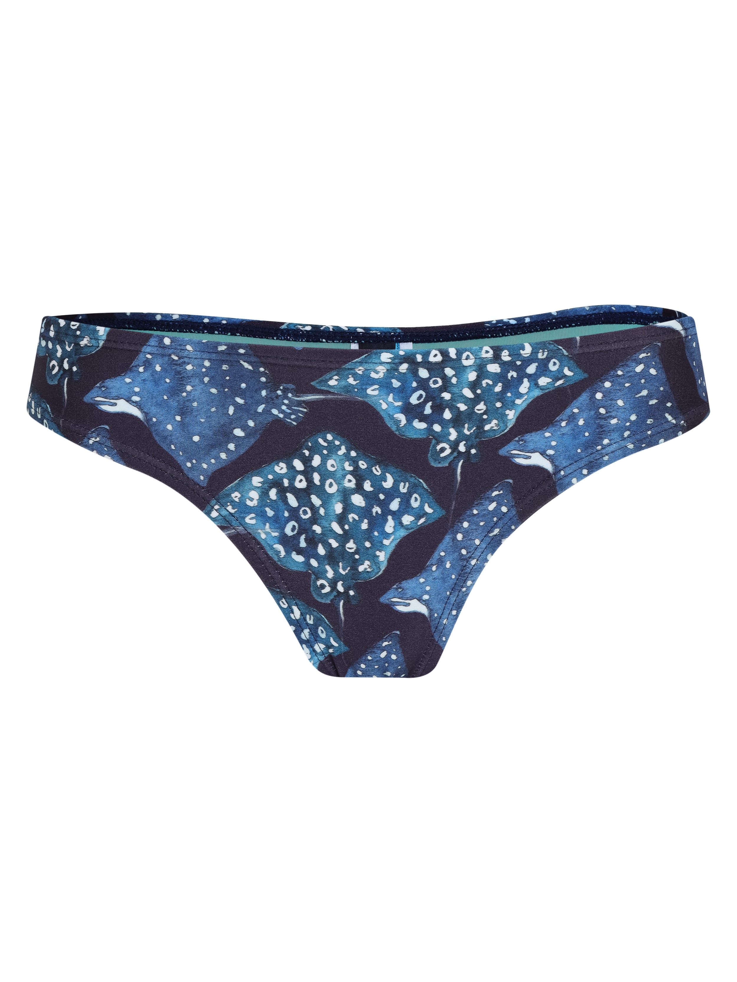 Waikiki Stingrays-Print  Bikini Bottoms