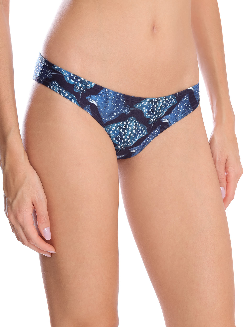 Waikiki Stingrays-Print  Bikini Bottoms