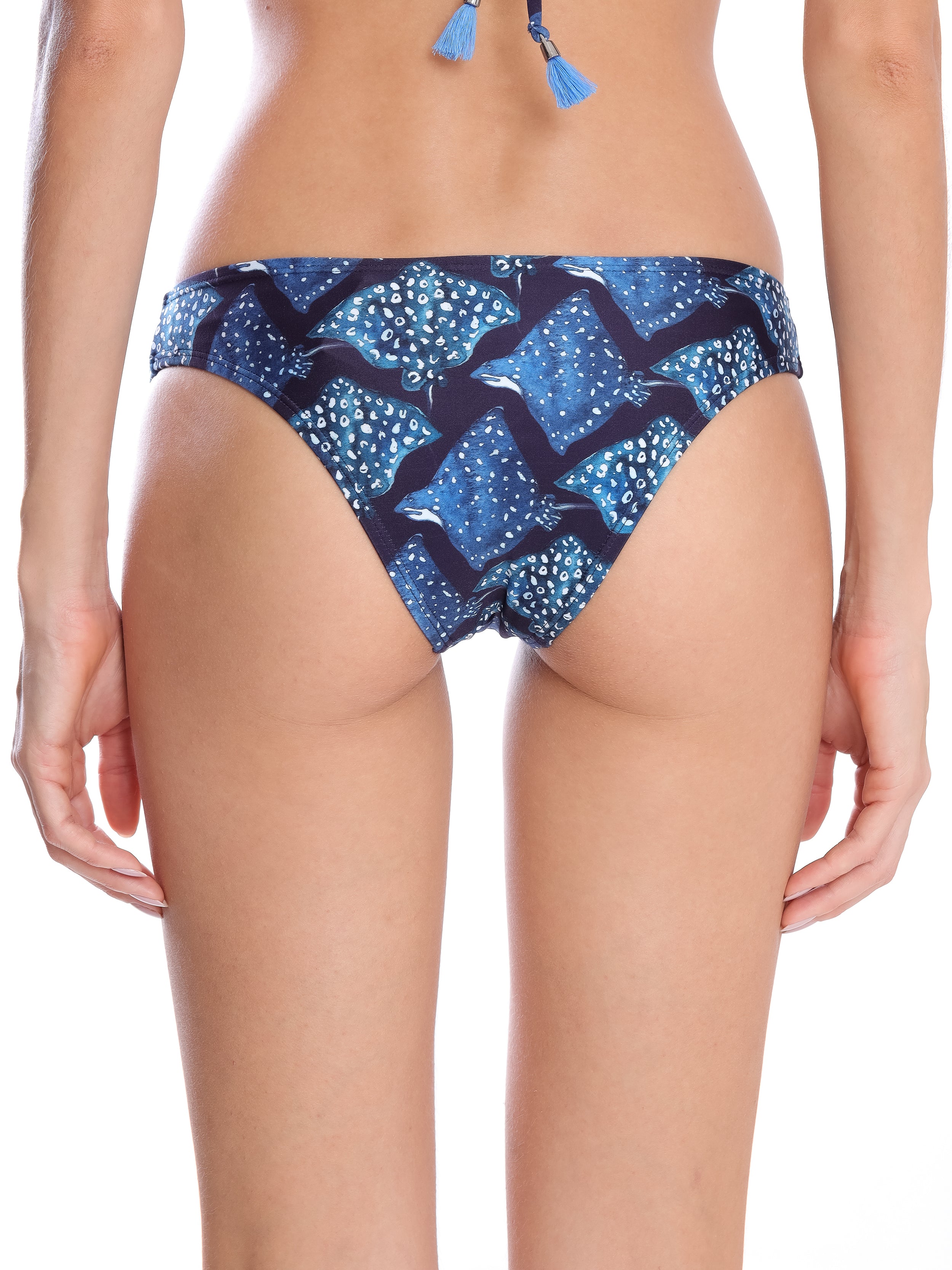 Waikiki Stingrays-Print  Bikini Bottoms
