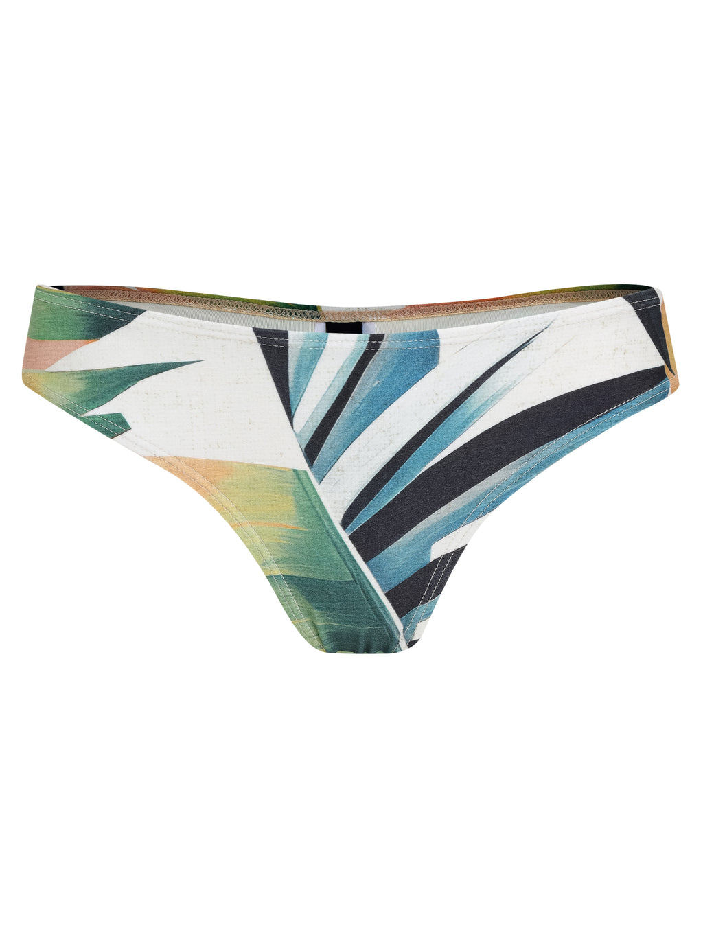 Waikiki Foliage-Print  Bikini Bottoms